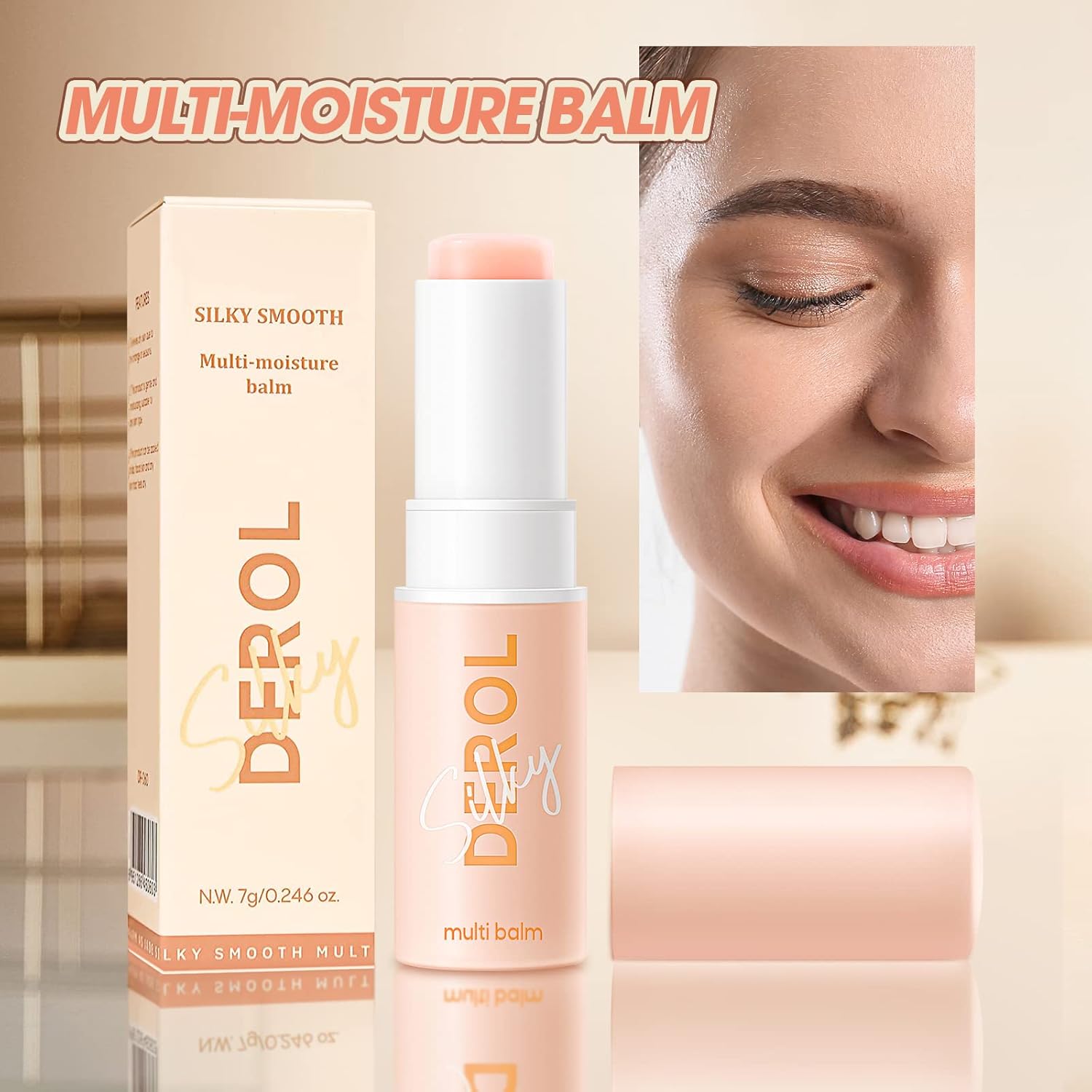 Baume Visage Nourrissant aux Huiles Naturelles pour Peaux Sèches et Ridules