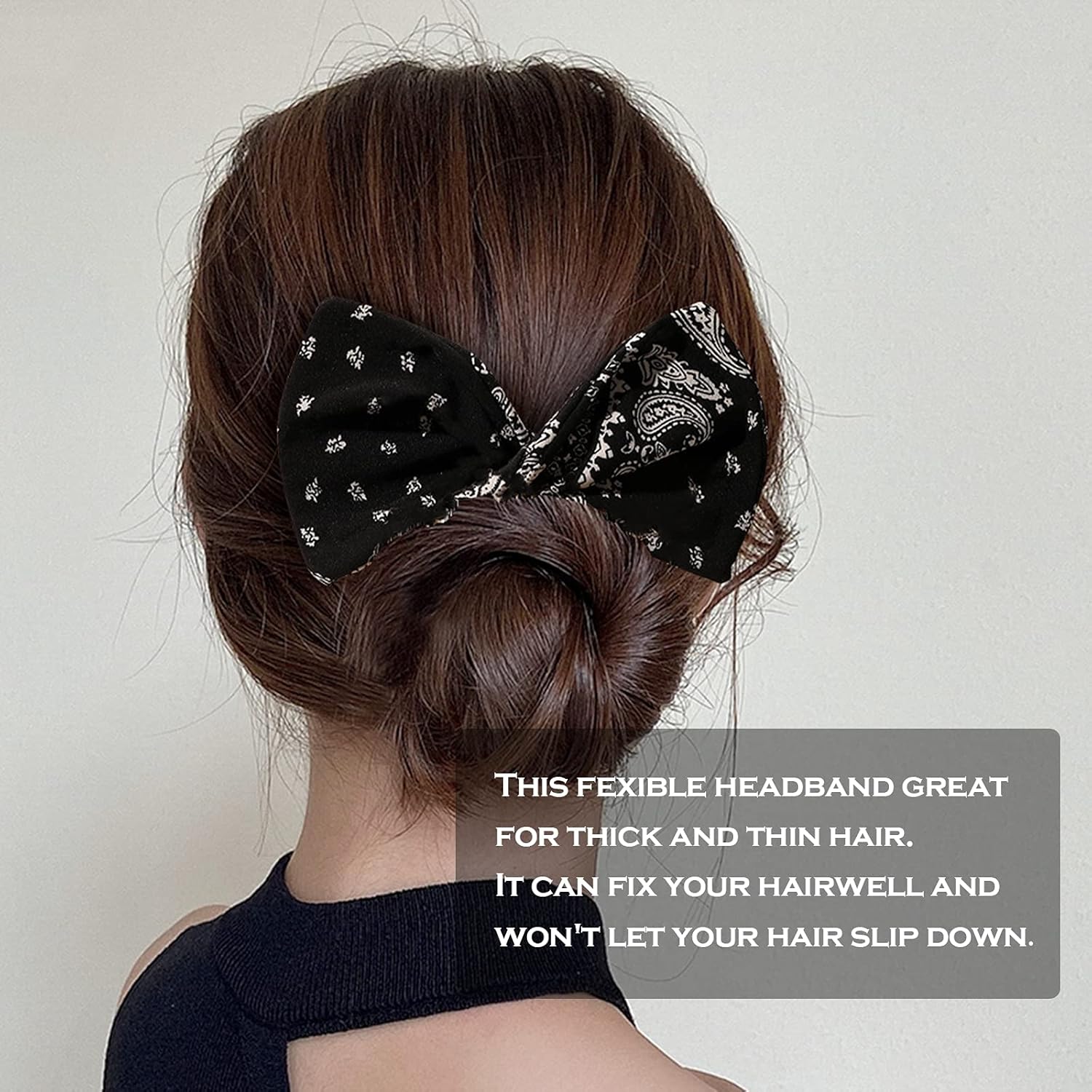 Pince à Chignon Florale pour Cheveux Fins et Épais – 6 Couleurs