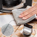 Chiffon Métallique Sans Rayures pour Cuisine – Nettoyage Puissant