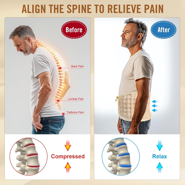 BackLift™ – Ceinture de soutien dorsal pour un soulagement immédiat et une meilleure mobilité [50 % de réduction]