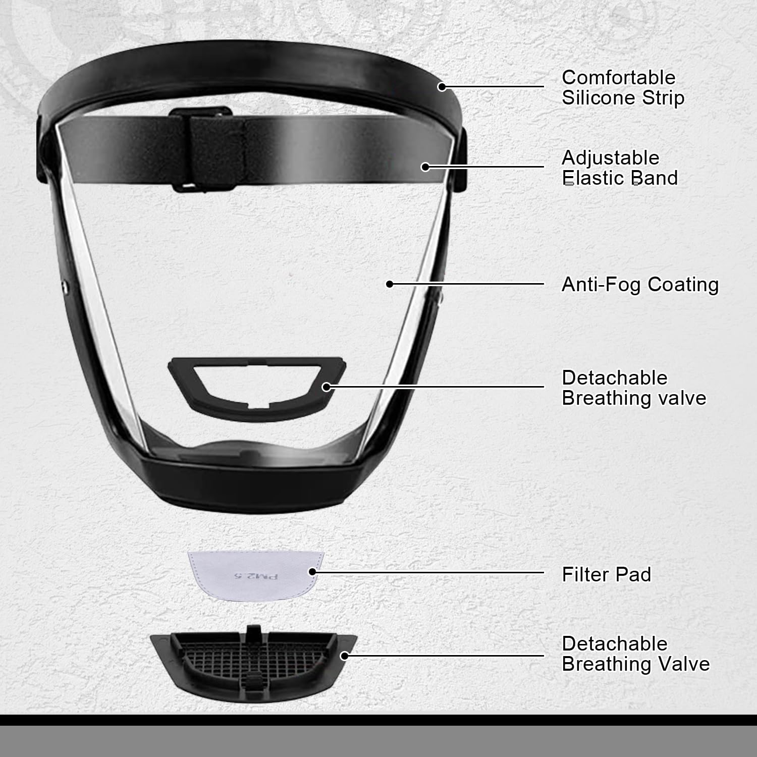 DefentShield™ – Protection faciale complète pour une tranquillité d’esprit assurée ! [50 % de réduction]