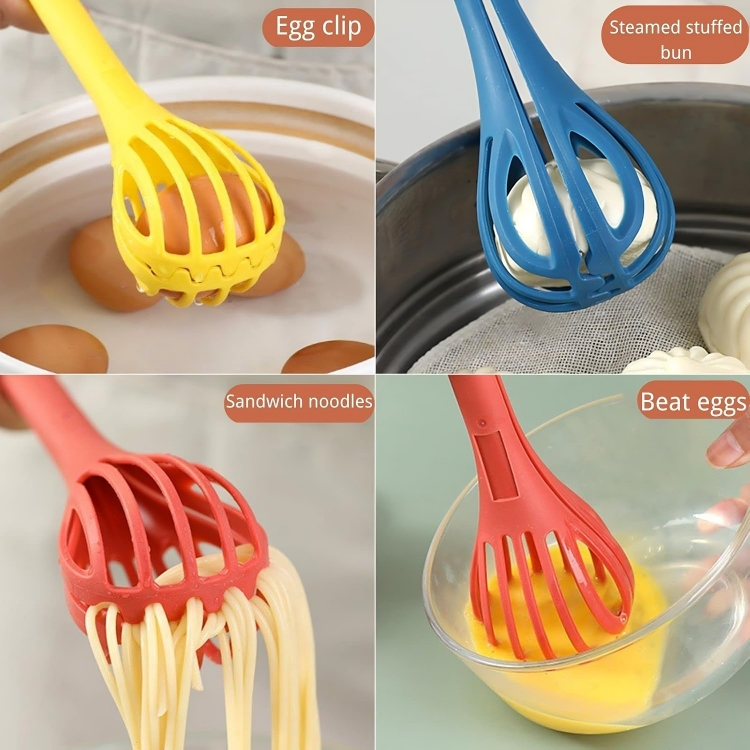 VersaTongs™ – Fouetter, remuer, retourner avec un seul ustensile de cuisine ! [1 + 1 Gratuit]