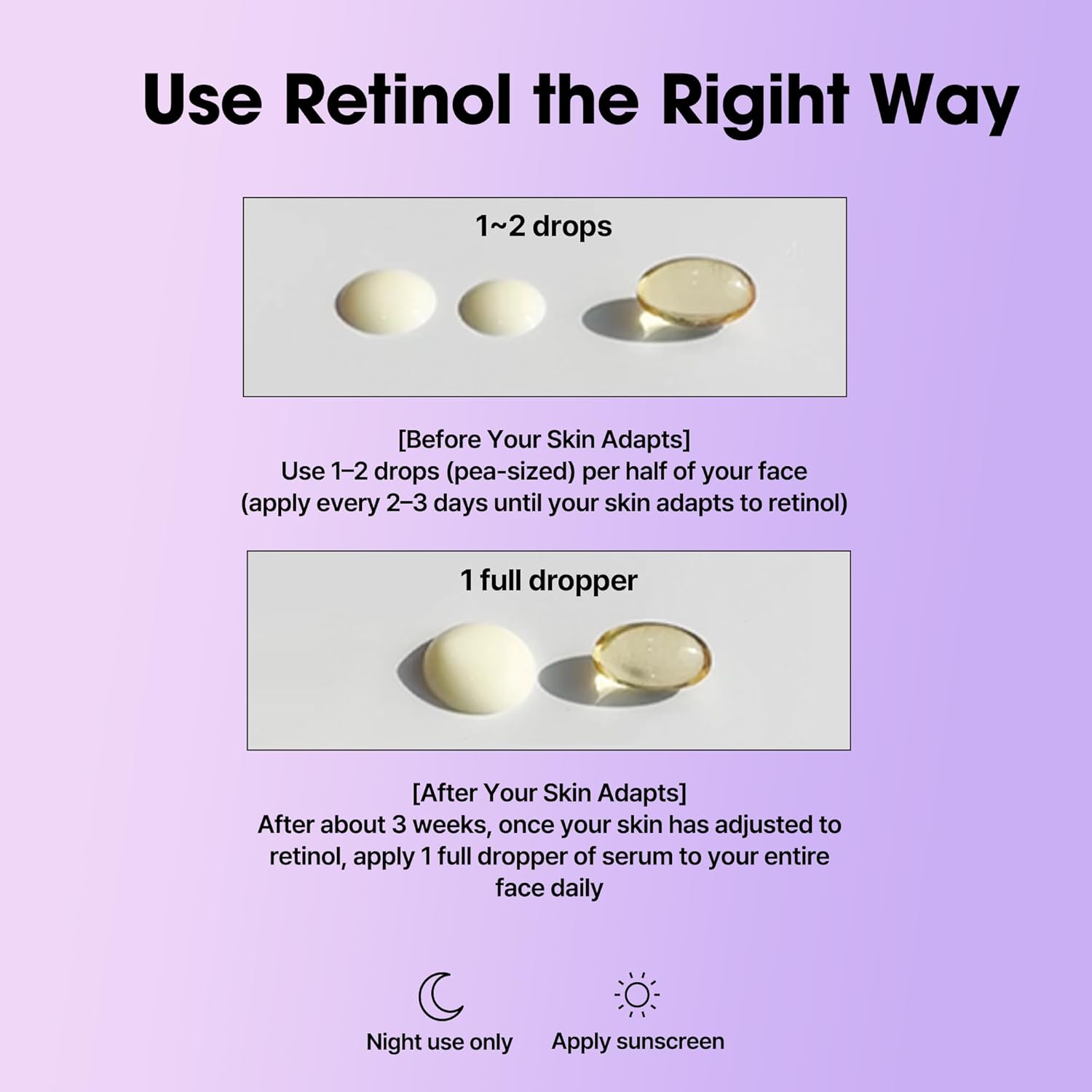 Duo Sérum Rétinol et Crème Contour des Yeux – Soin Hydratant Anti-Âge