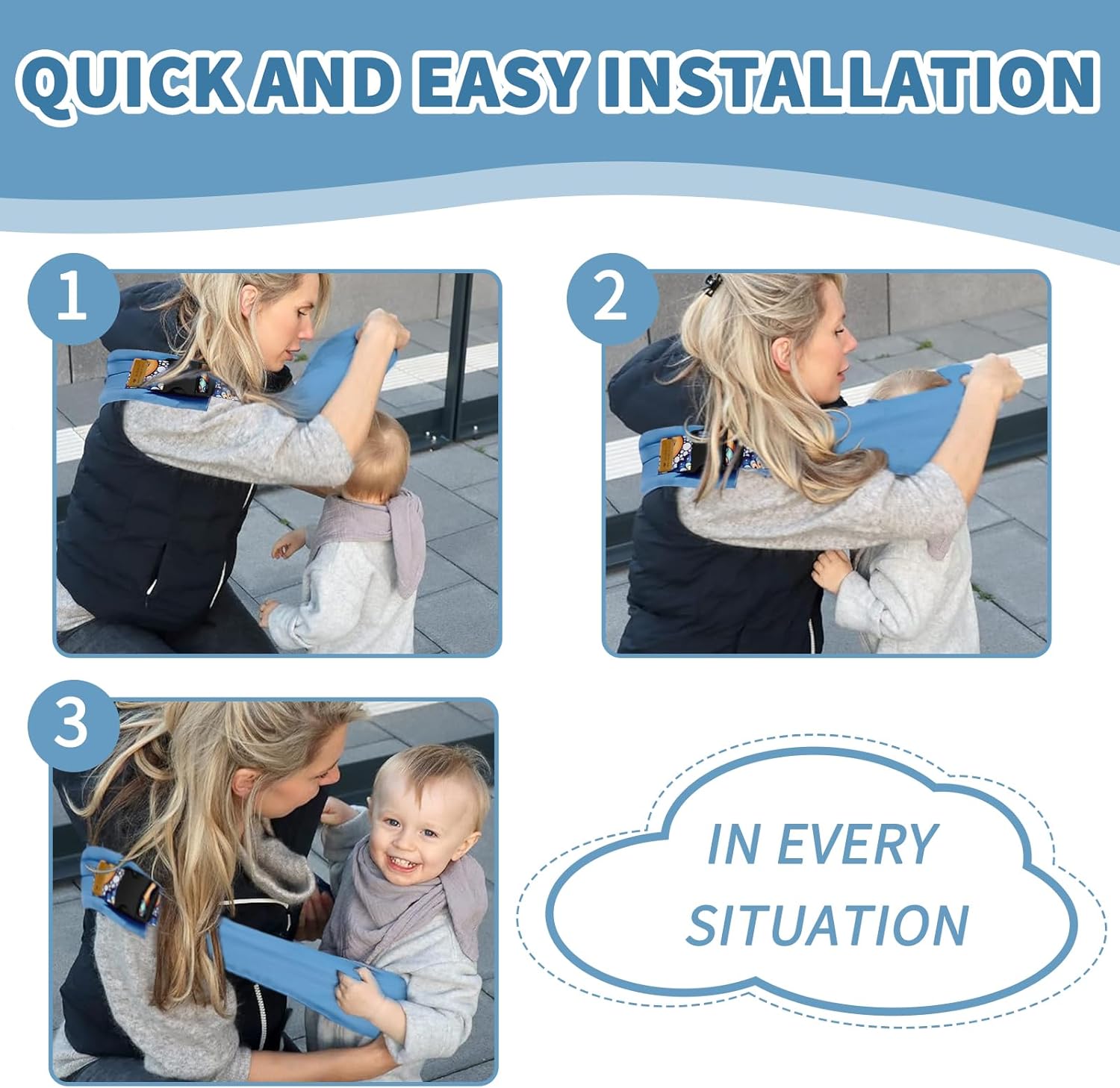 BabyHug™ – Sécurité et confort pour porter votre bébé [50 % de réduction]