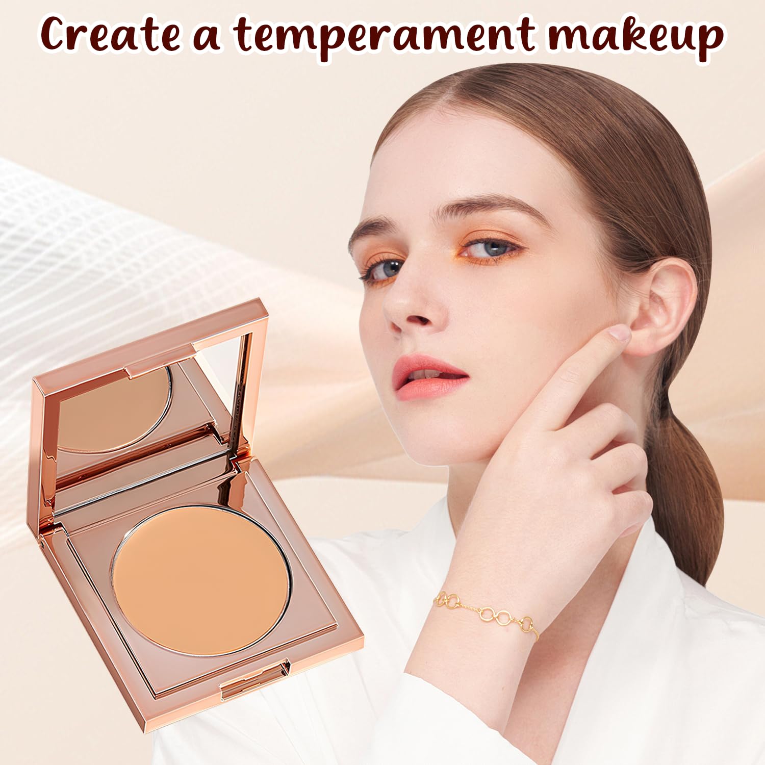 Correcteur Anti-Cernes Couvrance Naturelle pour Contour des Yeux