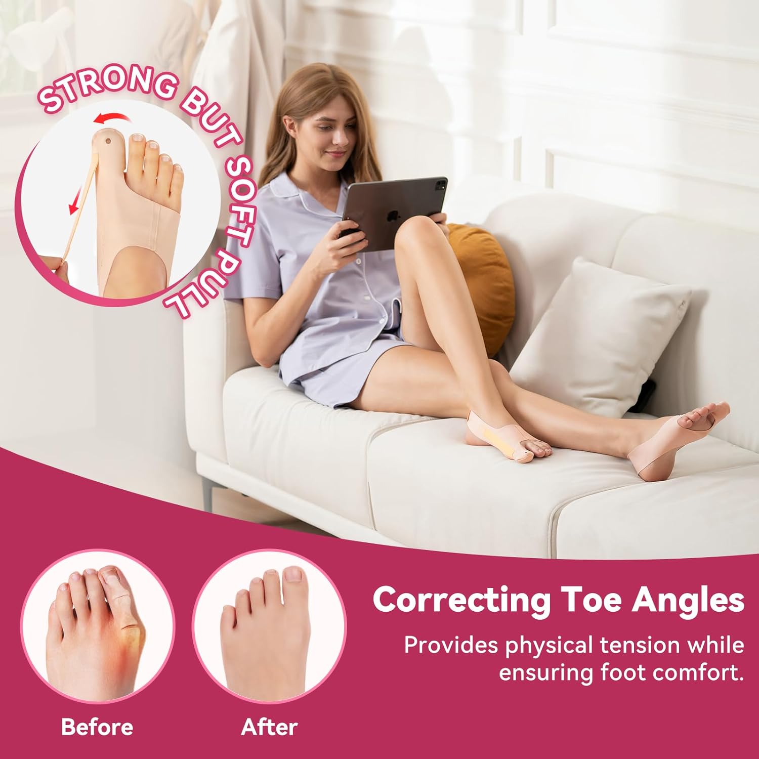 HalluxValgus™ - Votre solution confortable pour des pieds sans douleur ! [1 + 1 Gratuit]