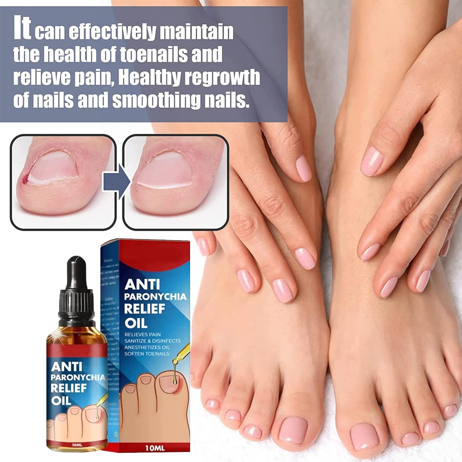 Sérum Intensif Nourrissant pour Ongles des Pieds et des Mains