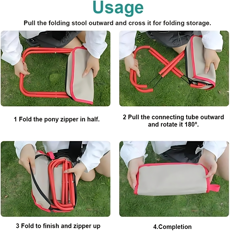 ZipSeat™ – Solution d’assise instantanée pour vos aventures en plein air ! [50 % de réduction]