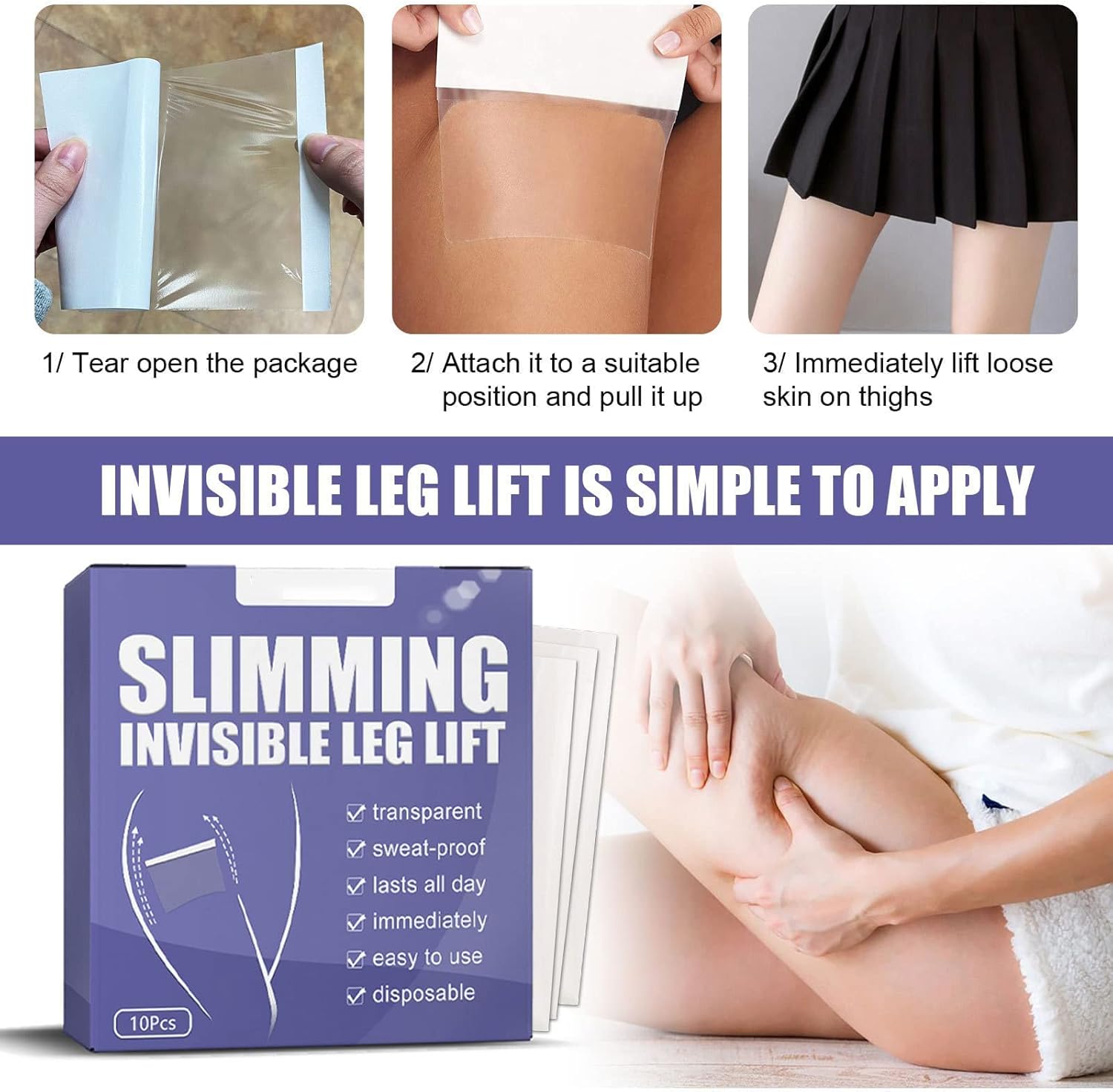 InvisiTight™ – L'astuce beauté invisible pour raffermir la peau ! (Dernier jour de réduction) [1 + 1 Gratuit]