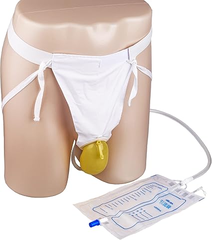 Poche Urinaire Réutilisable Étanche avec Récepteur en Silicone