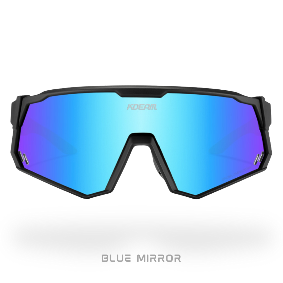 Lunettes de sport antidérapantes ultraléges avec cadre interchangeable