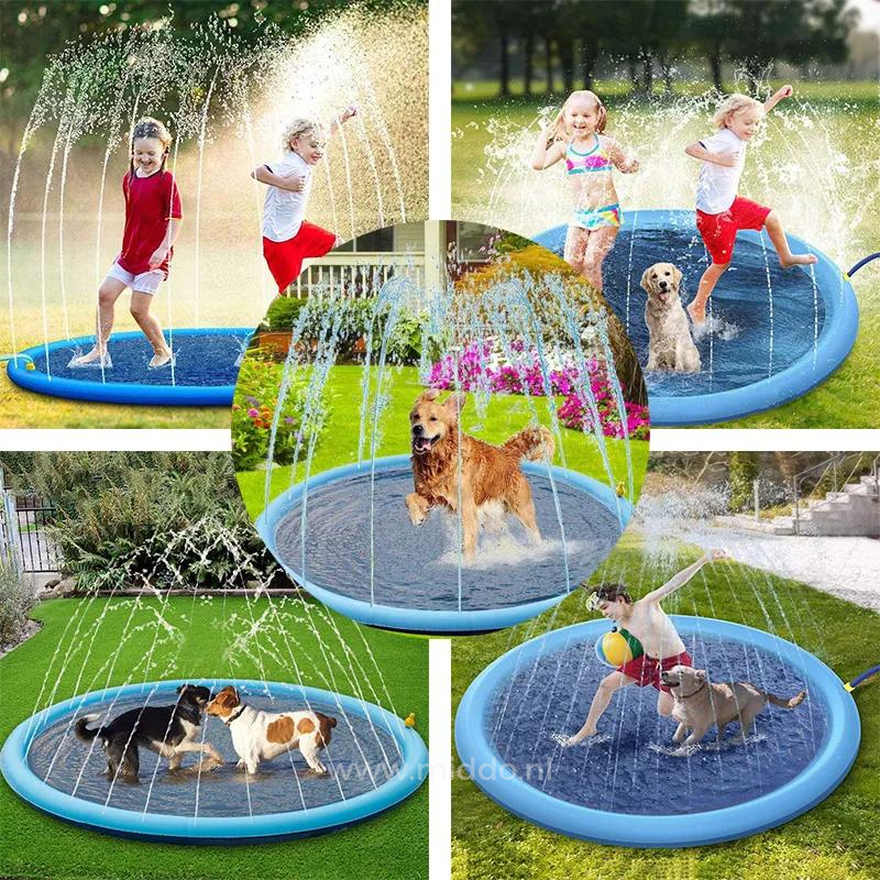 Tapis de Jeu Aquatique pour Enfants et Animaux – Jardin et Extérieur
