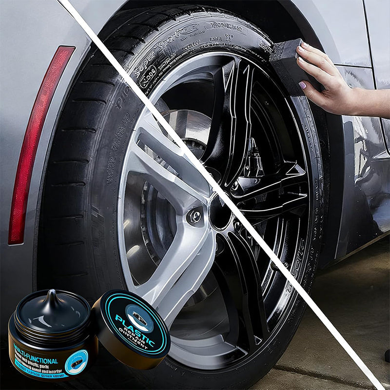 Soin Rénovateur Plastique & Pneus Voiture – Protection UV Longue Durée