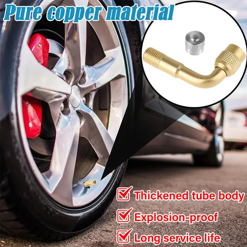 AngleValve™ – Rallonges de valve robustes pour véhicules et plus [50 % de réduction]