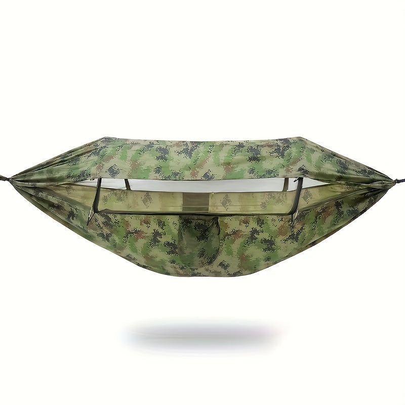 Hamac d'extérieur avec moustiquaire et auvent de protection solaire 260x140 cm