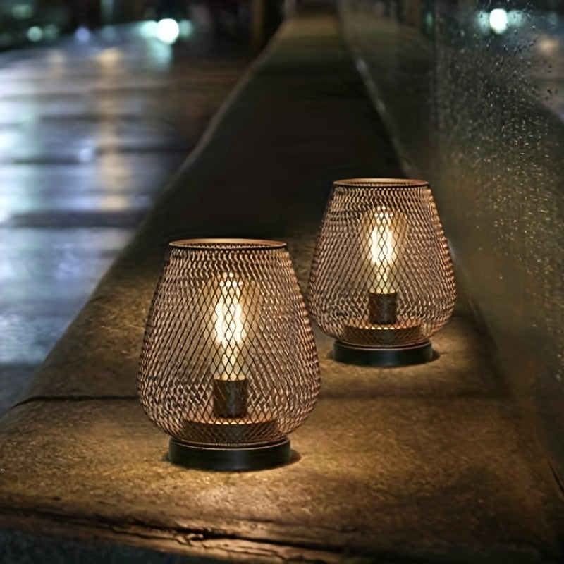 Lanterne LED sans fil à lumière blanc chaud – pour intérieur et extérieur