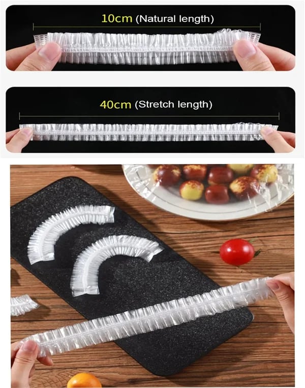 FreshCover™ – Couvercles de Protection Élastiques pour Aliments [50% de Réduction]