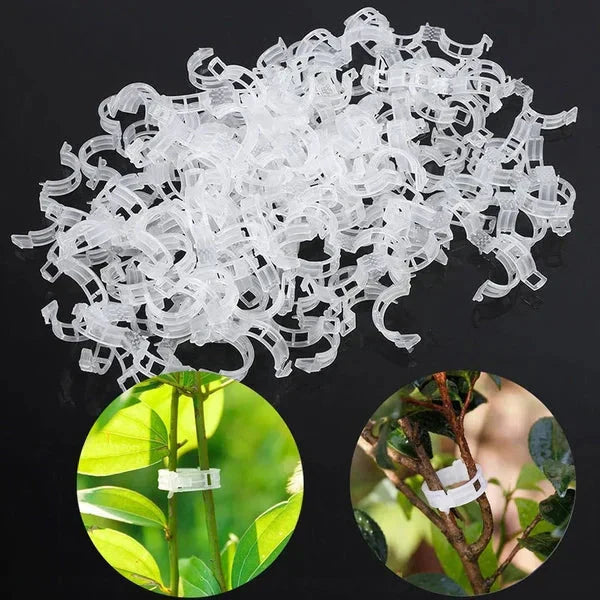 Clips de Support pour Plantes – Fixation Douce et Réutilisable