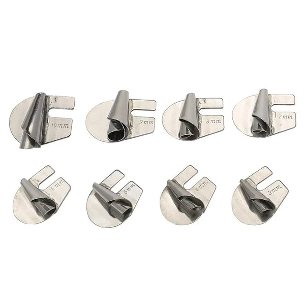 Pieds de Biche en Spirale pour Ourlets Précis – Lot de 8