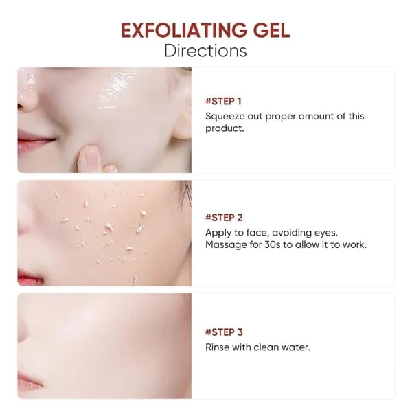 Gel Exfoliant Visage – Réduction des Taches Pigmentaires & Éclat