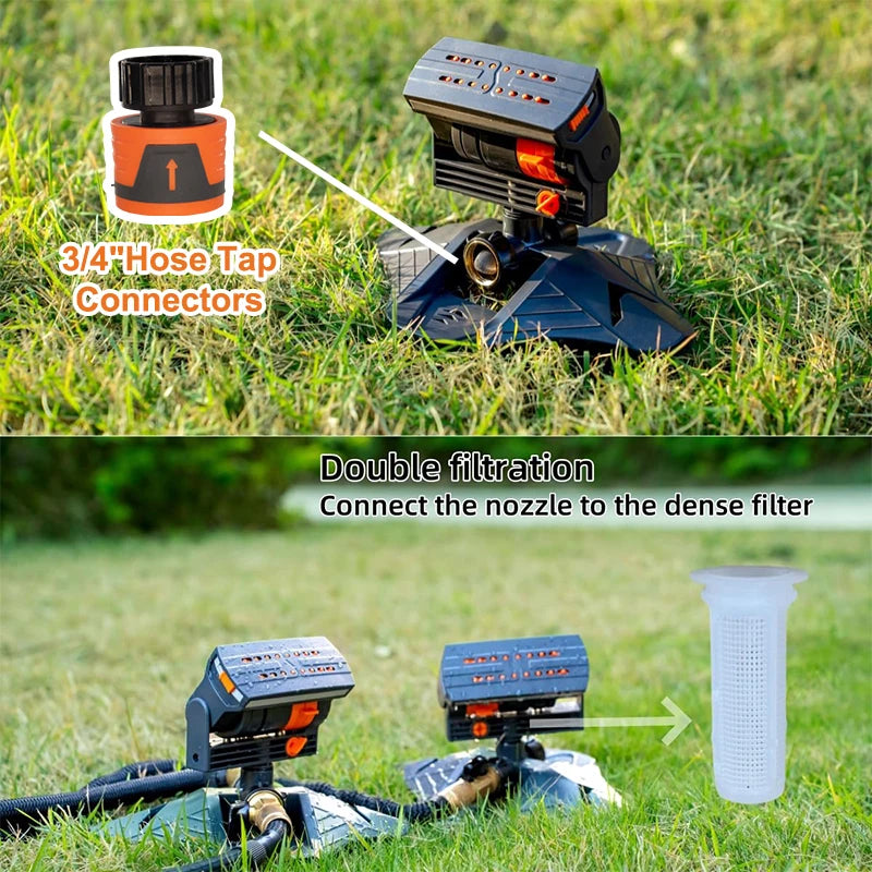 Arroseur Oscillant 16 Buses pour Pelouse et Jardin – Grande Surface