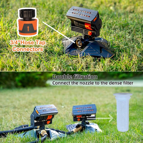 Arroseur Oscillant 16 Buses pour Pelouse et Jardin – Grande Surface