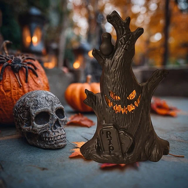GruselTree™ – Crée une atmosphère chaleureuse et effrayante pour Halloween et plus encore [50 % de réduction]