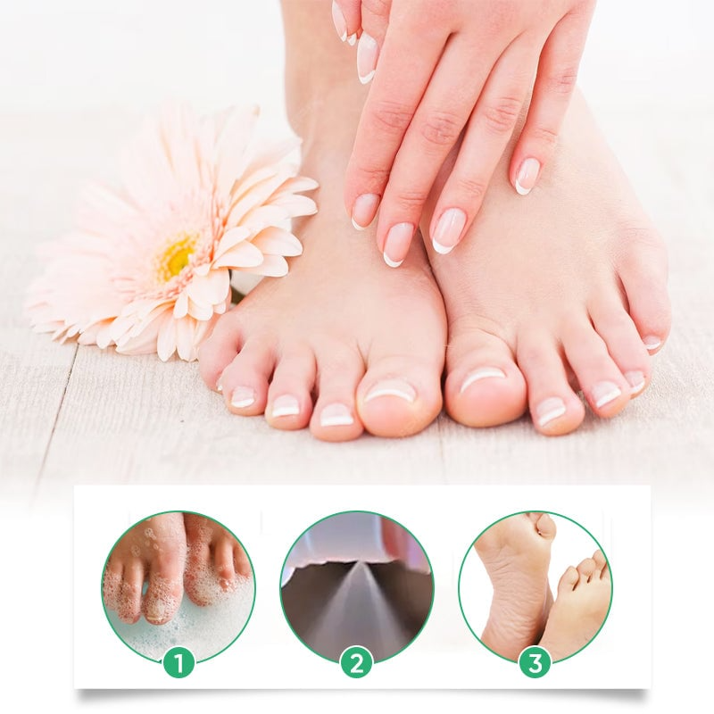 Spray Hydratant pour Pieds Secs & Antimicrobien – Soin Quotidien