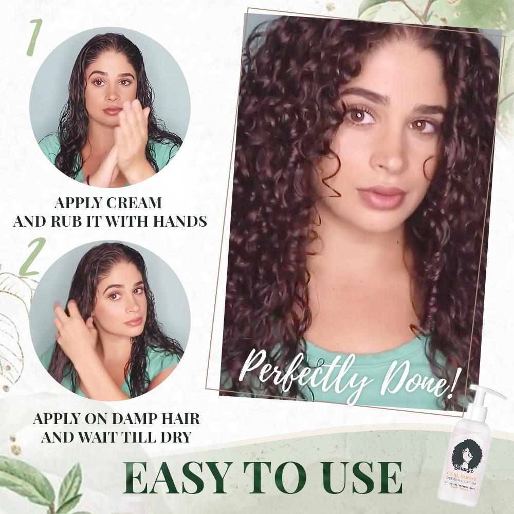 BouncyCurls™ – Crème capillaire pour plus de volume et de souplesse [1 + 1 Gratuit]