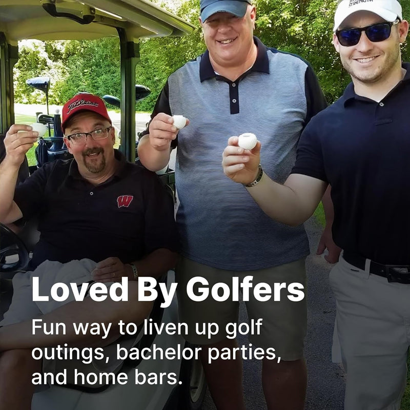 SwingShot™ – Verre à shot de golf créatif et amusant [2 + 2 Gratuit]