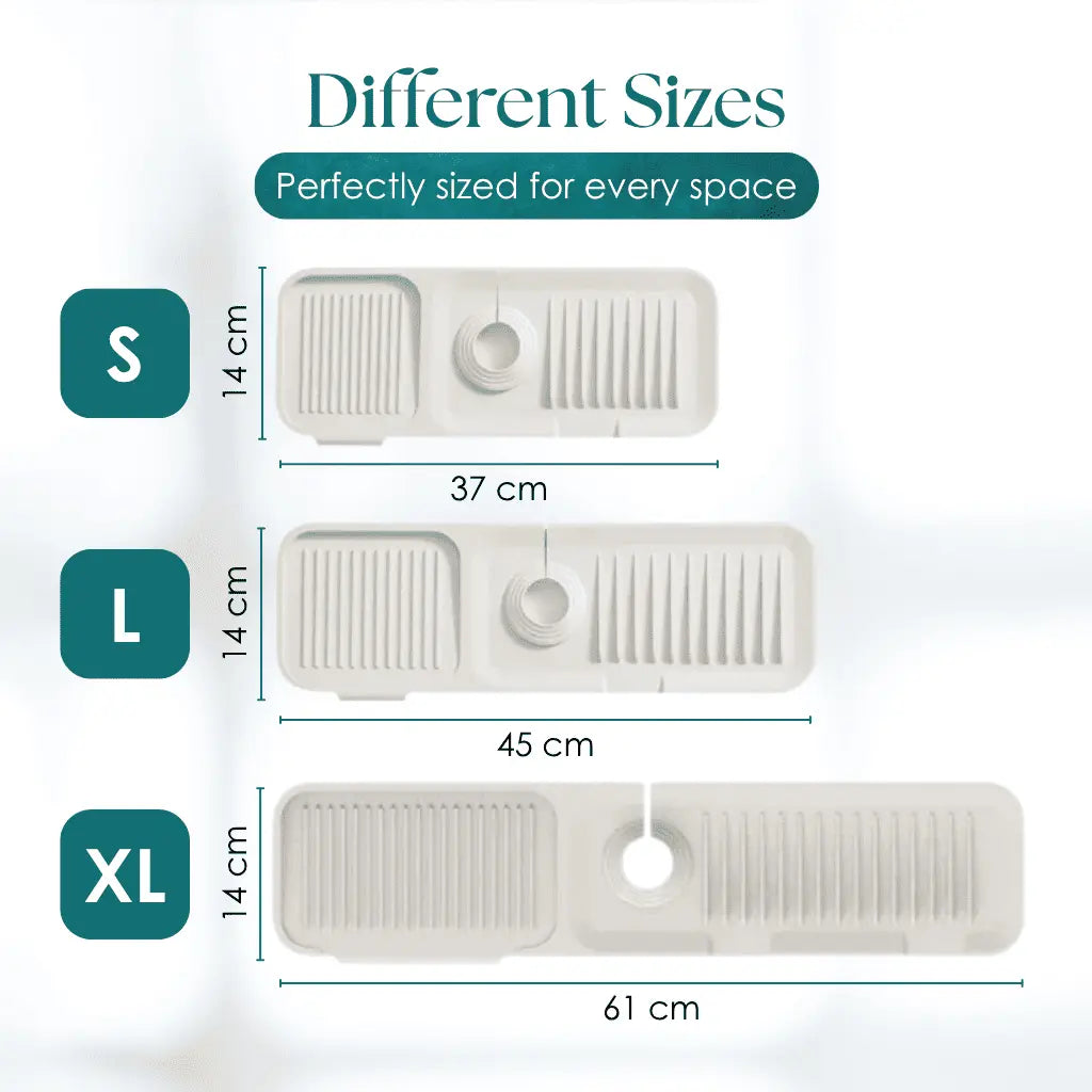 Tapis en Silicone Antidérapant Auto-Drainant pour Évier et Plan de Travail