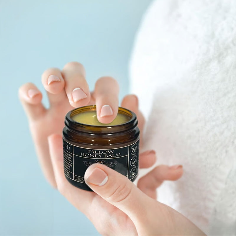 Crème Visage & Corps Naturelle au Suif de Bœuf, Cire d'Abeille & Miel