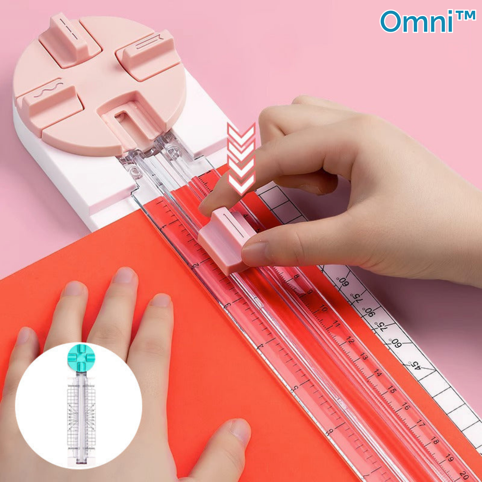 Coupe-Papier 4-en-1 Pliable pour Loisirs Créatifs et DIY