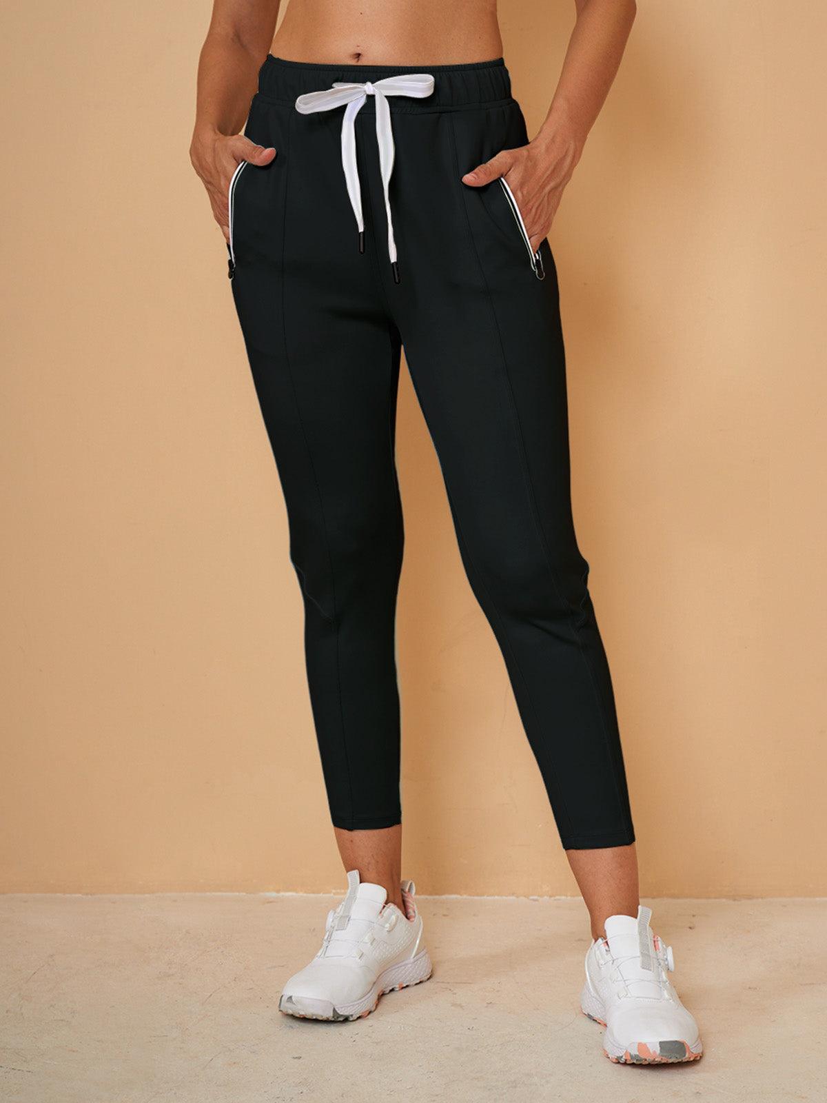 Marian™ – Pantalon capri de jogging à cordon [50 % de réduction]