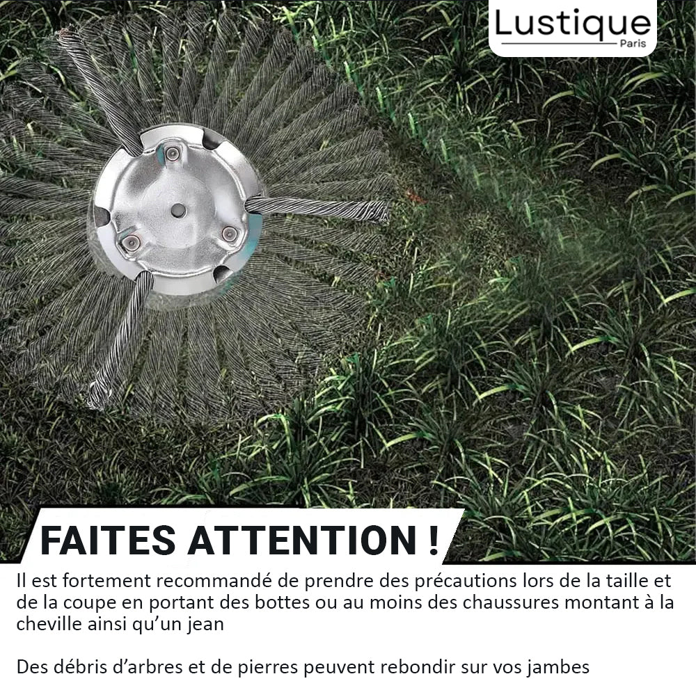 SteelTrim™ – Convient en toute sécurité aux surfaces en béton et en pierre [50 % de réduction]