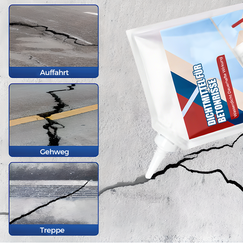 Mastic de réparation béton haute performance pour fissures intérieur et
