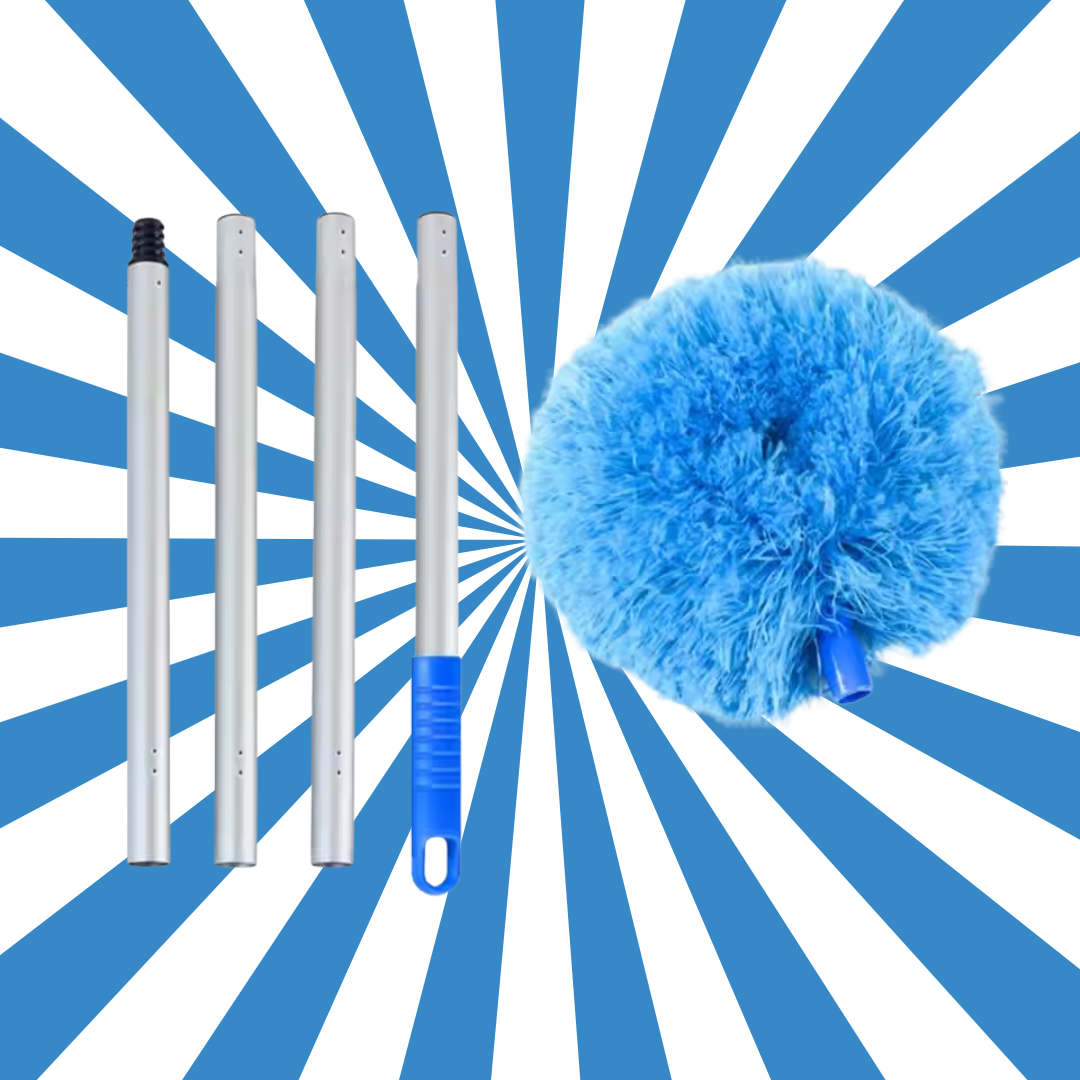 FlexiDust™ – Plumeau télescopique en microfibre pour un nettoyage en profondeur [50 % de réduction]