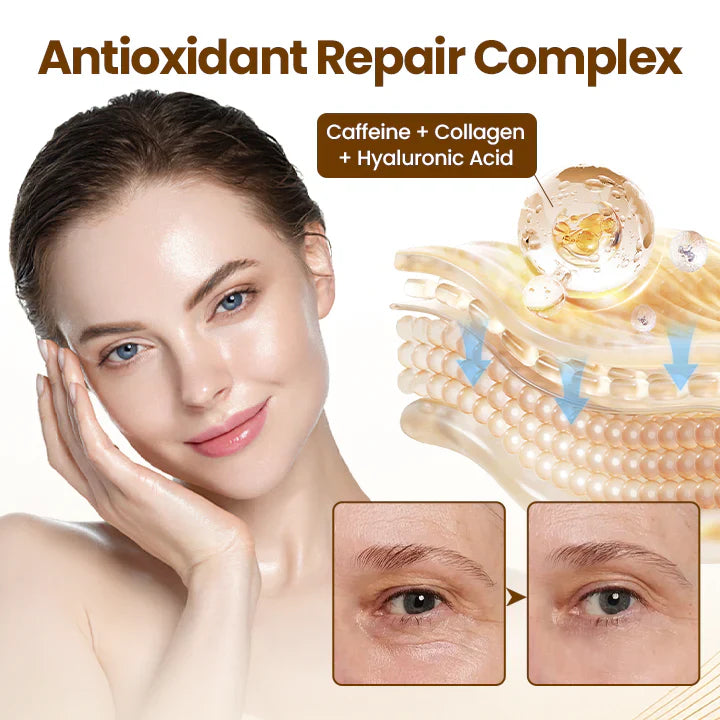 Sérum Anti-Âge Visage au Collagène et Acide Hyaluronique avec Roller