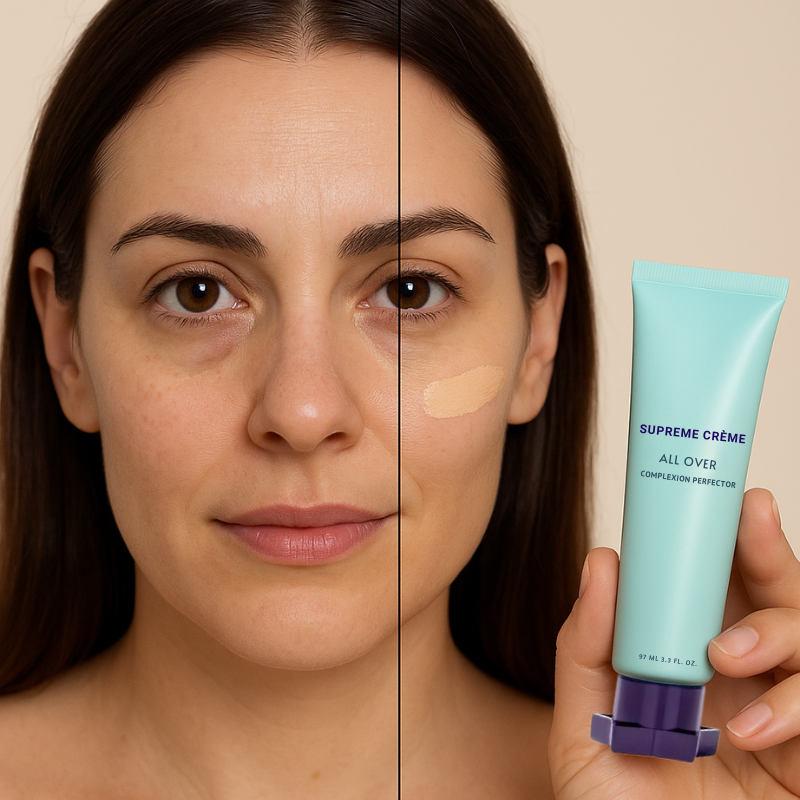 Correcteur de Teint Hydratant Anti-Cernes à Couvrance Naturelle
