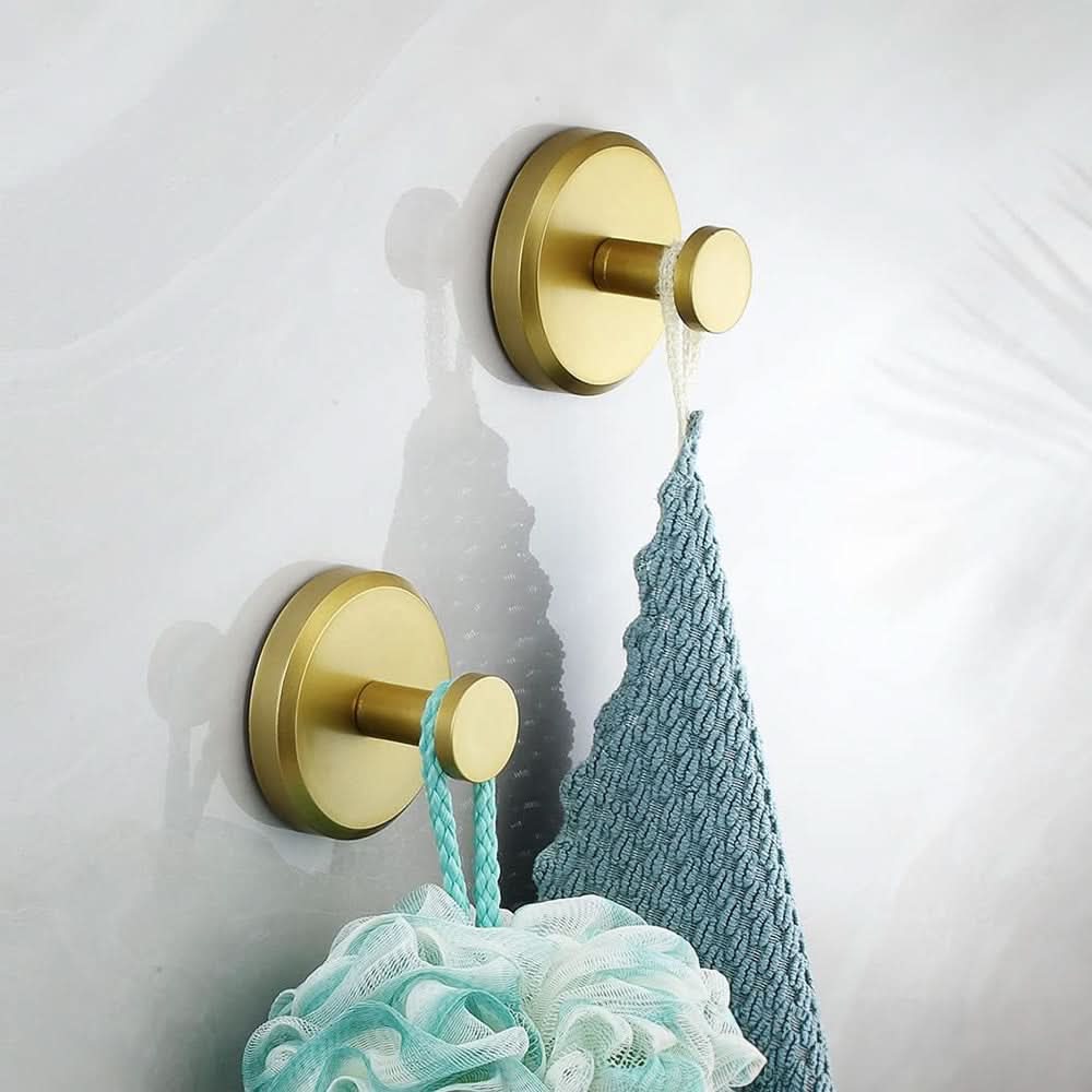 Crochet à ventouse pour salle de bain – fixation sans perçage