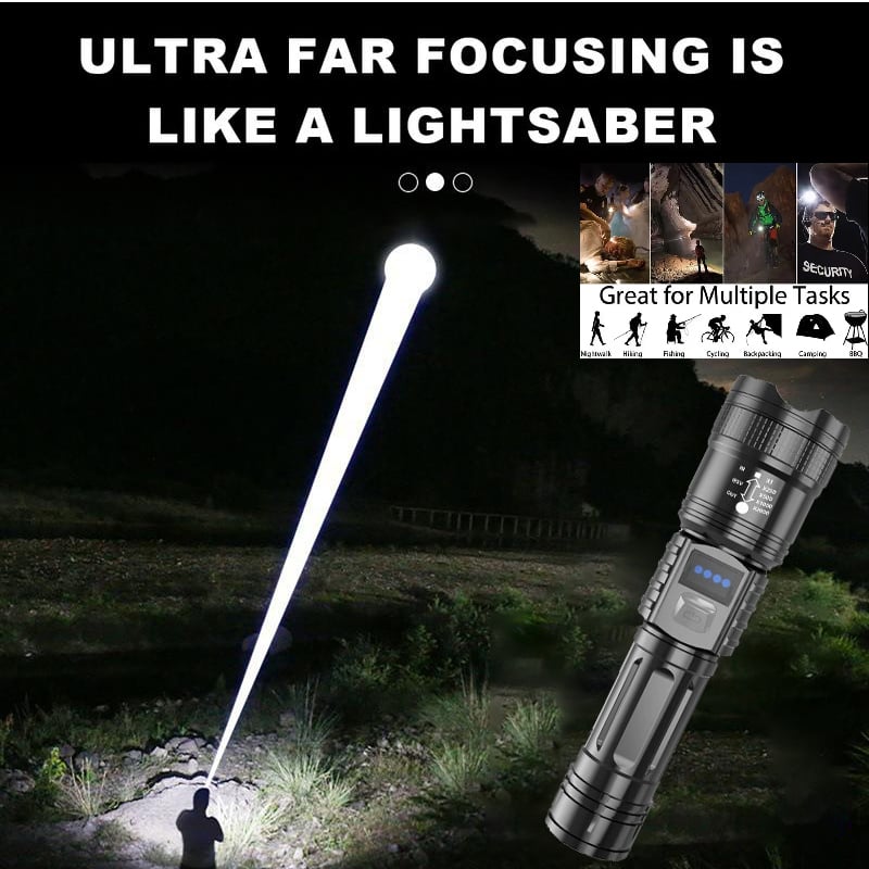 LedFlash™ – Aussi lumineux qu’un sabre laser avec fonction de powerbank [50 % de réduction]