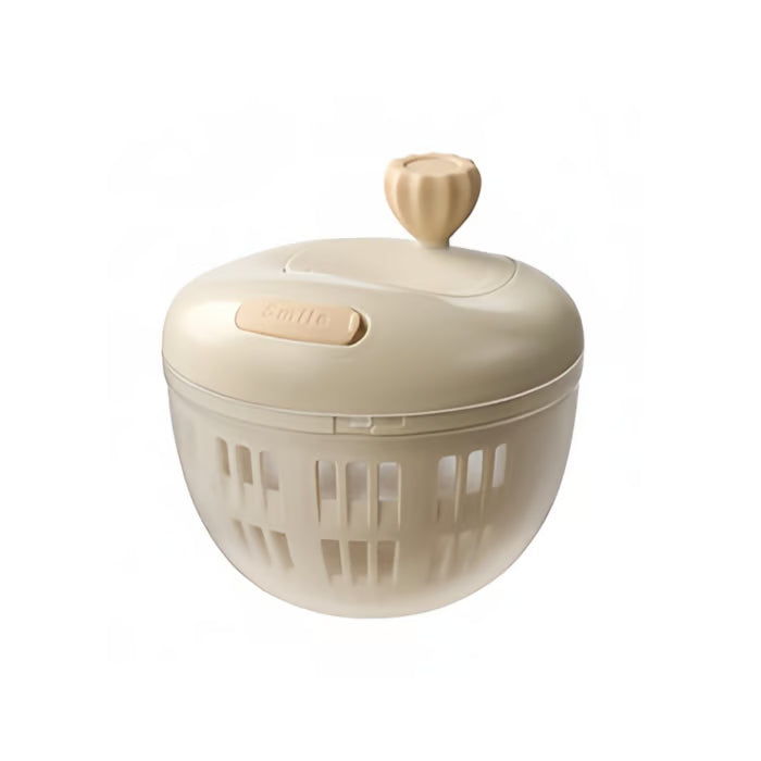 SpinFresh™ – Essoreuse manuelle pour fruits et légumes avec récipient amovible [50% de réduction]