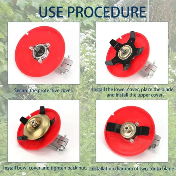 Désherbeur Manuel Ergonomique en Acier Inoxydable pour Jardin