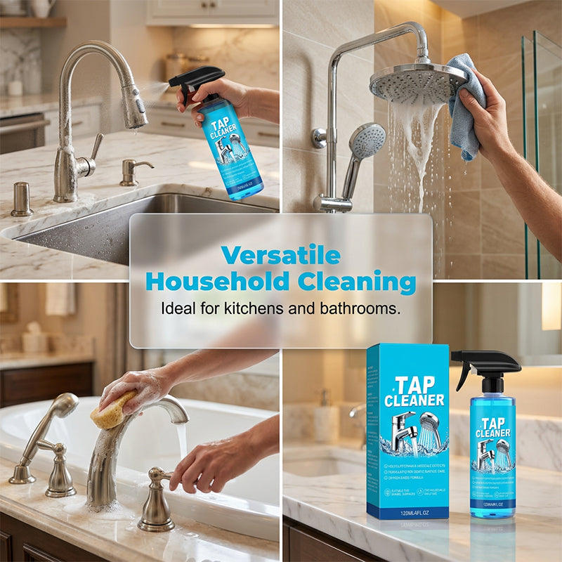 Détartrant Nettoyant pour Robinetterie – Spray Anti-Calcaire Surfaces Lisses