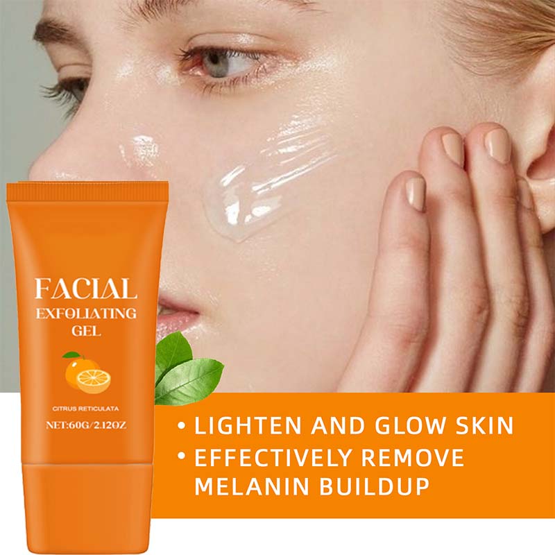 Gel Gommant Enzymatique au Extrait d'Orange pour Peau Lisse et Éclatante
