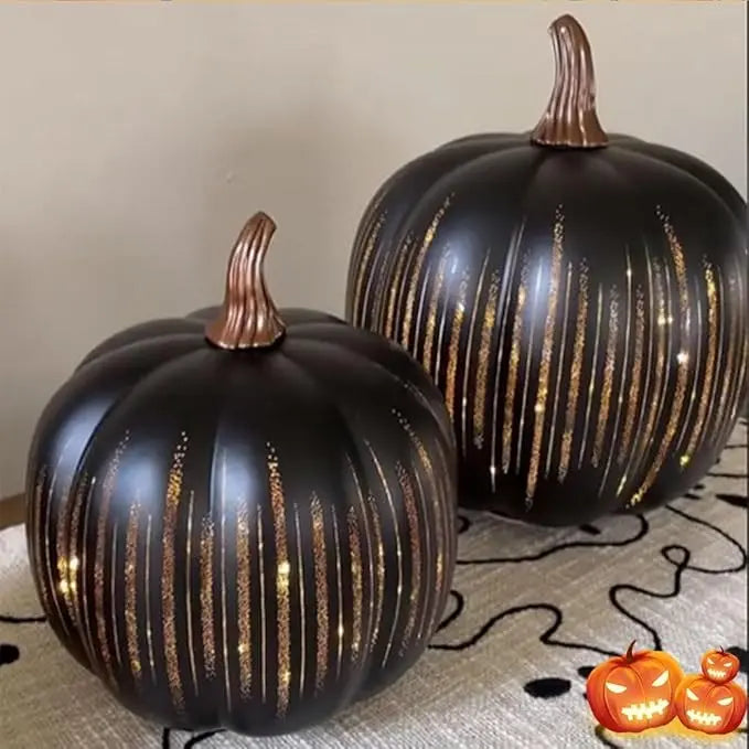 HallowDeco™ – Accents décoratifs d’automne avec fonction minuterie pratique [50 % de réduction]