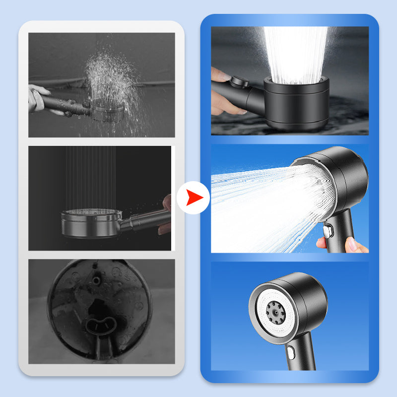Pommeau de douche filtrant avec 4 modes de jet et filtre intégré