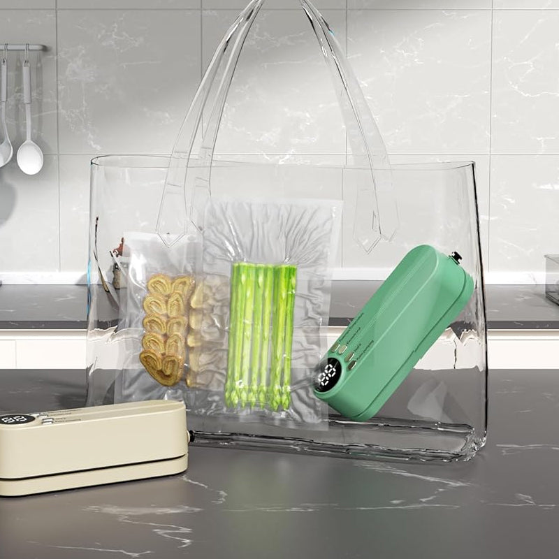 Appareil de Mise sous Vide Sans Fil Rechargeable pour Aliments