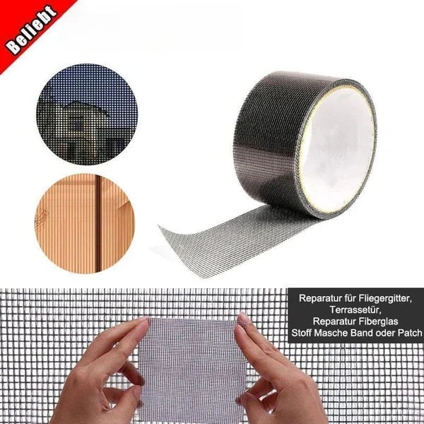 Patch de Réparation pour Moustiquaire en Fibre de Verre – Fenêtres et Portes