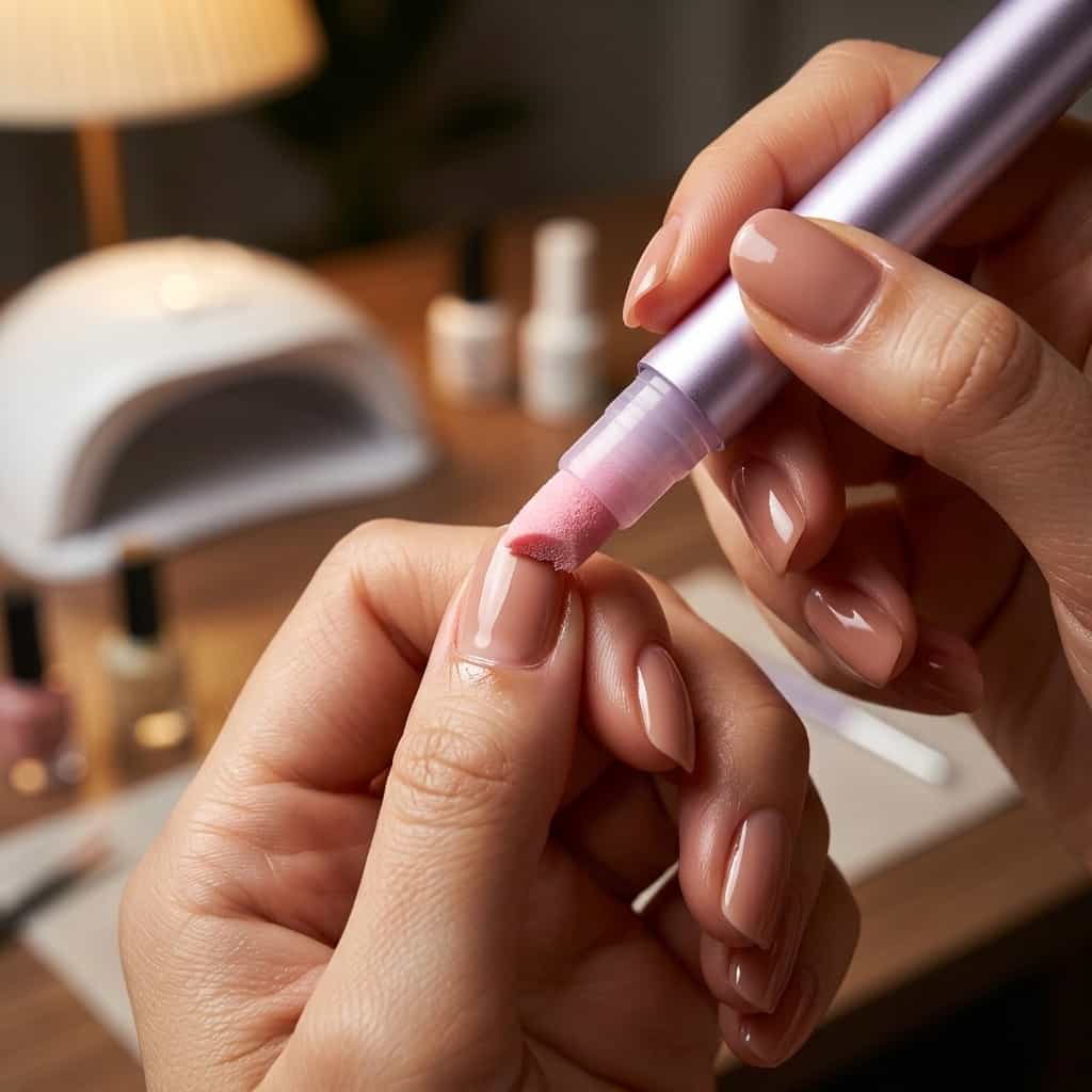 Stylo Soin Ongles et Cuticules 3-en-1 à l'Huile de Jojoba et Camélia